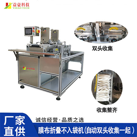 全自動(dòng)高速折棉不入袋機 三四折一體機